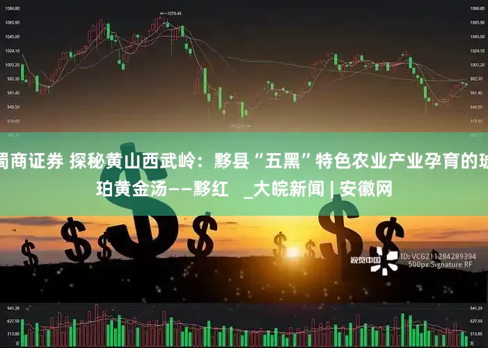 蜀商证券 探秘黄山西武岭：黟县“五黑”特色农业产业孕育的琥珀黄金汤——黟红   _大皖新闻 | 安徽网